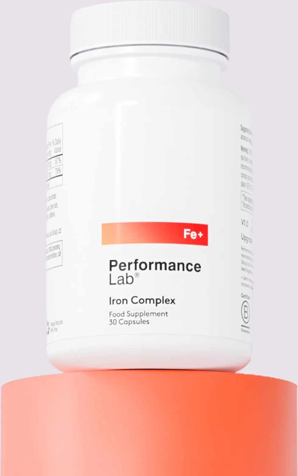 image of Performance Lab® RoW Iron Complex bottle