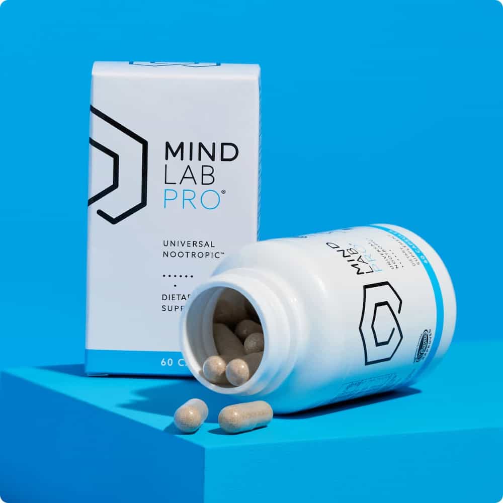 Image of Mind Lab Pro® bottle and packaging.