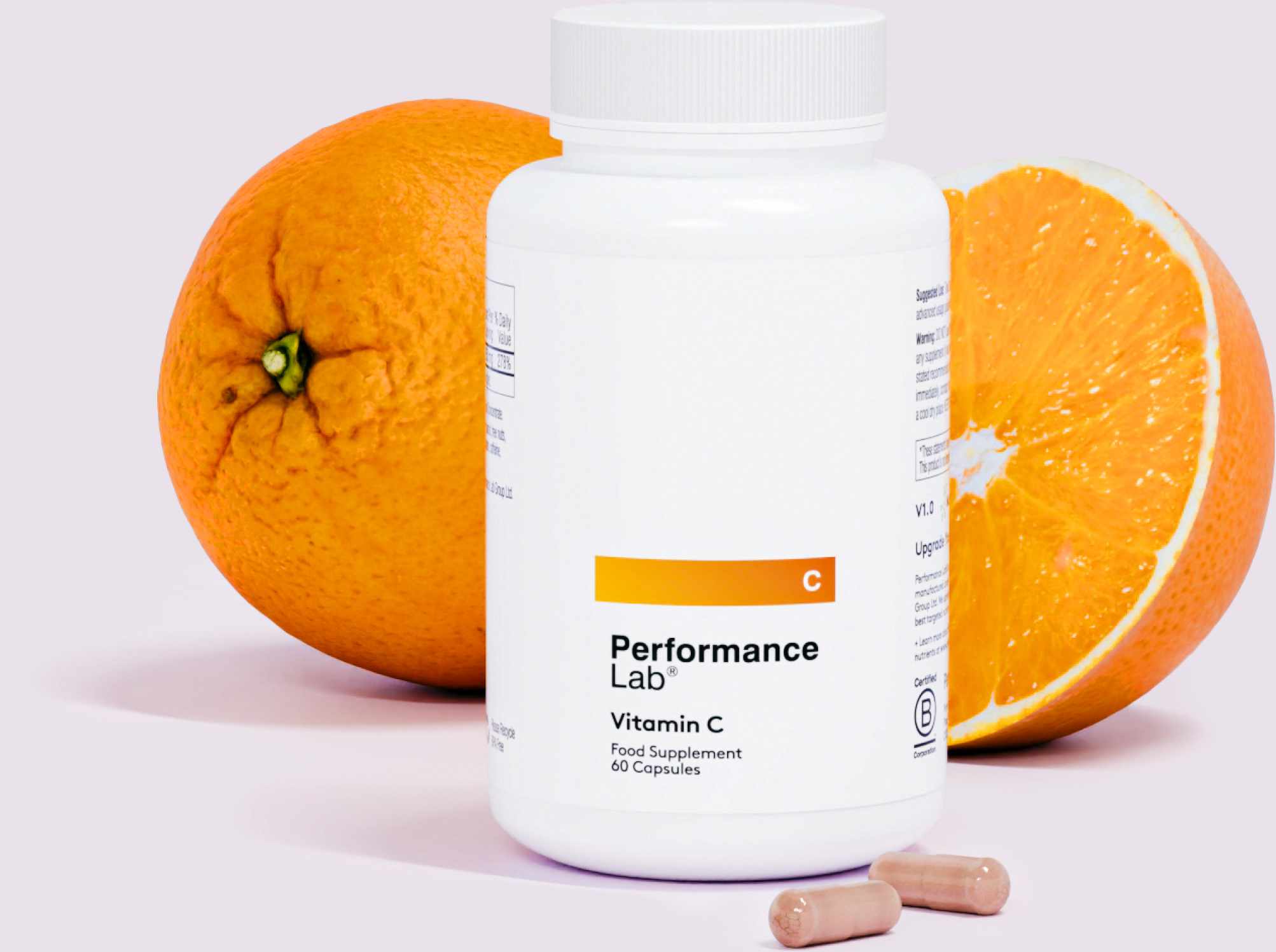 Vitamin C Supplement in NutriGenesis® Capsules | Performance Lab® RoW